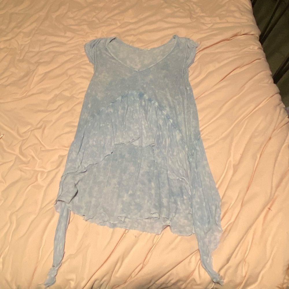 Blueish purple top